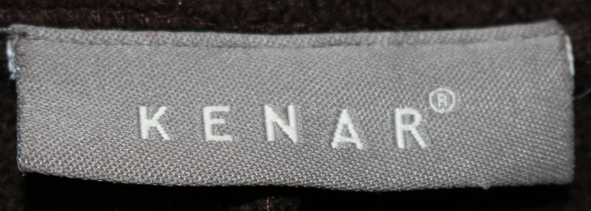 Kenar Jacket Wool Brown with Red Flowers Size M 12/14 - Ava & Iva