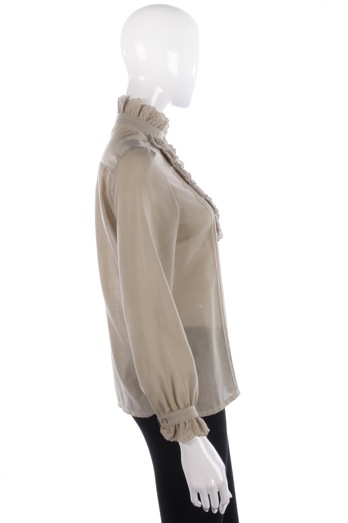 Lovely Ravens ruffle blouse size 12 - Ava & Iva