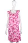 Jackpot cotton pink and white summer dress size M - Ava & Iva
