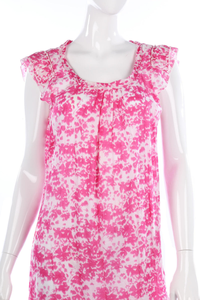 Jackpot cotton pink and white summer dress size M - Ava & Iva