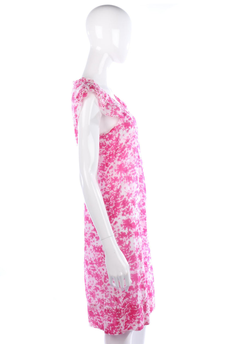 Jackpot cotton pink and white summer dress size M - Ava & Iva