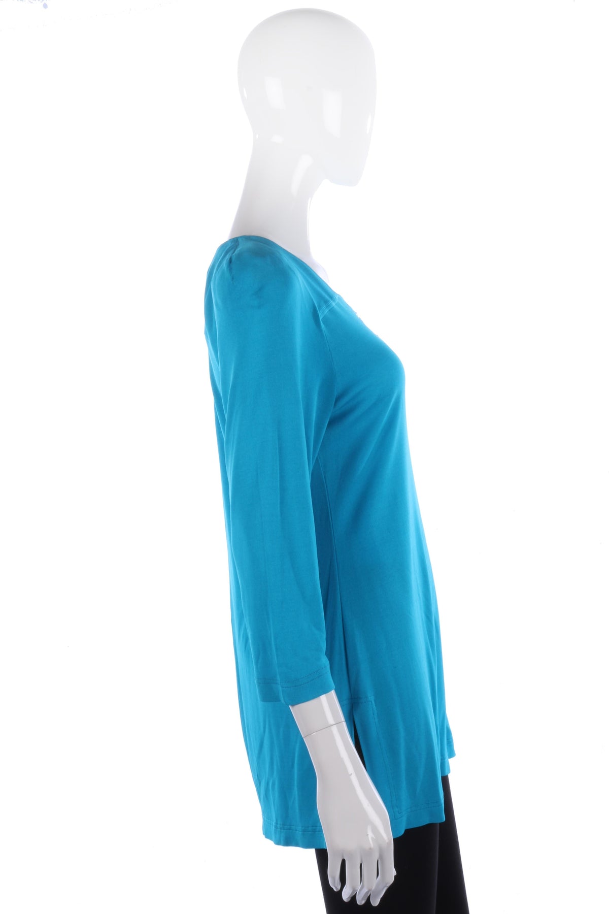 Jean Muir Vintage Blue Top UK 12/14 - Ava & Iva