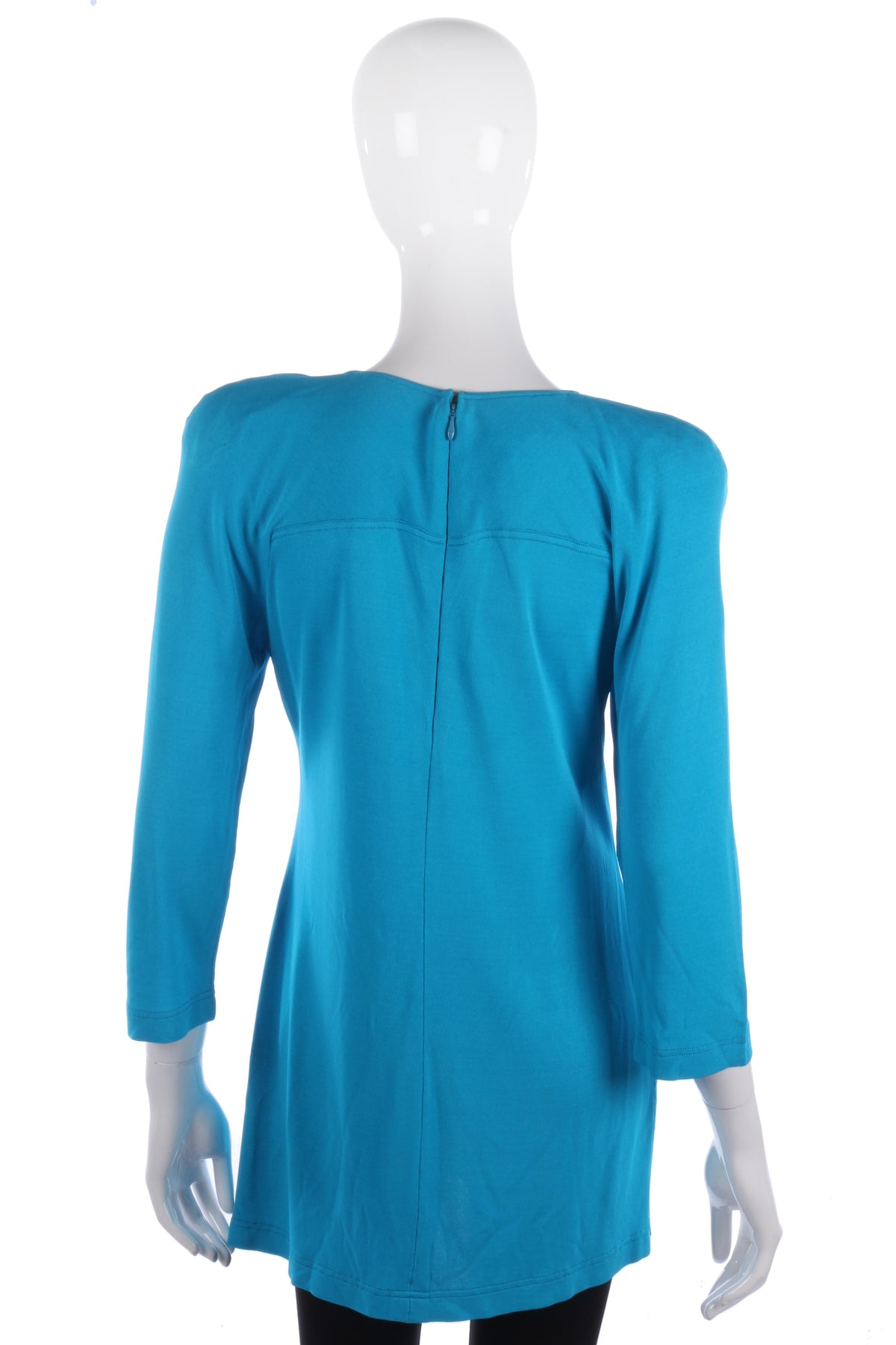 Jean Muir Vintage Blue Top UK 12/14 - Ava & Iva