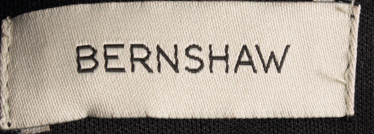 Bernshaw Classic Black Fitted Dress UK Size 10 - Ava & Iva