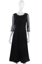 Vintage black lace dress by Montigo Bay - Ava & Iva