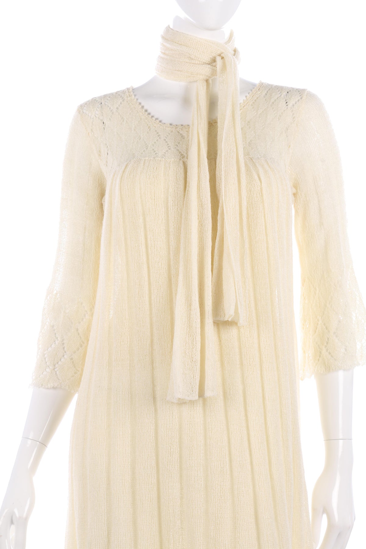Fabulous vintage fine knit dress size S/M - Ava & Iva