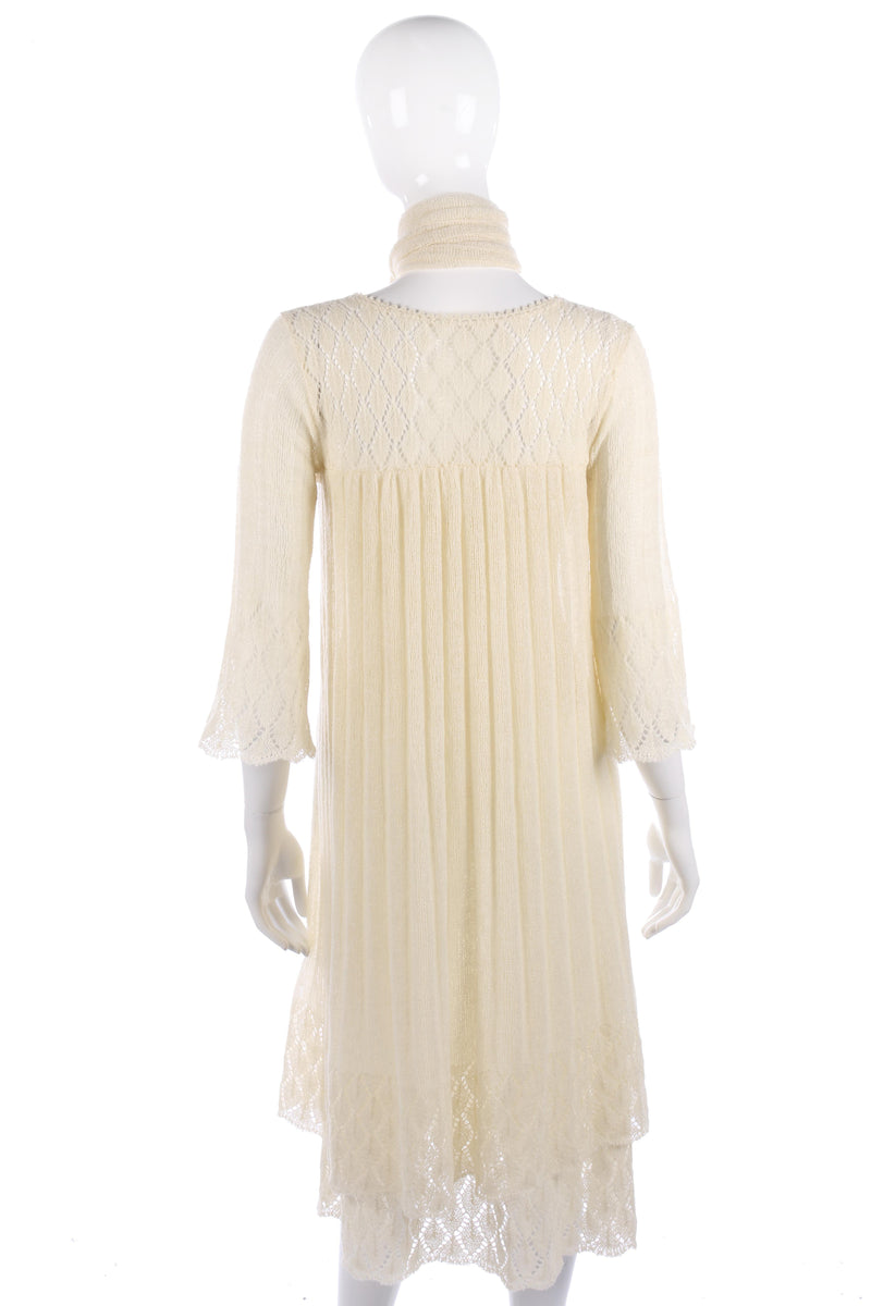 Fabulous vintage fine knit dress size S/M - Ava & Iva