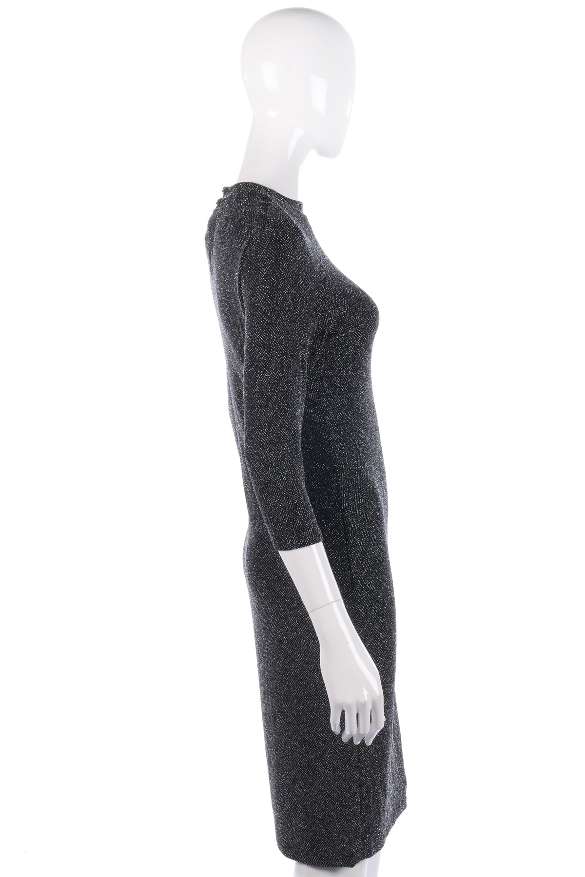 Dorothy Perkins silver sparkly dress size 12 - Ava & Iva