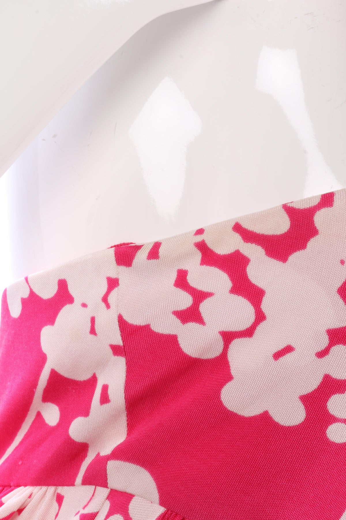 Tibi designer silk summer pink floral dress size S - Ava & Iva