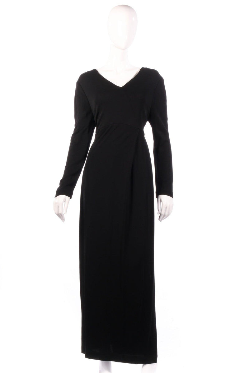 Joseph Janard black dress with detailed back size 14