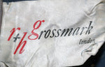 Vintage  grossmark 1940's dress navy blue - Ava & Iva
