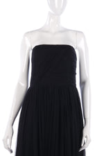Coast black strapless dress size 12 - Ava & Iva