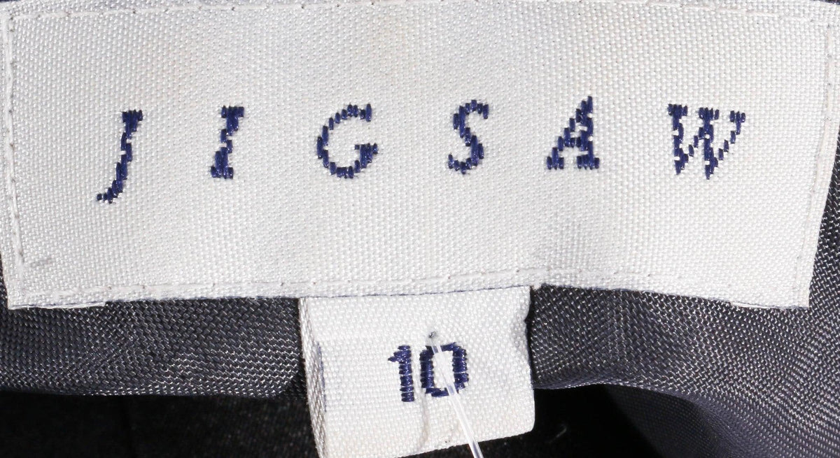 Black wool beaded skirt size 10 label