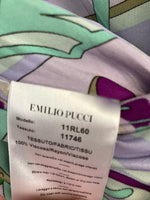 Emilio Pucci Lilac Patterned Sleeveless Dress UK Size 10 - Ava & Iva