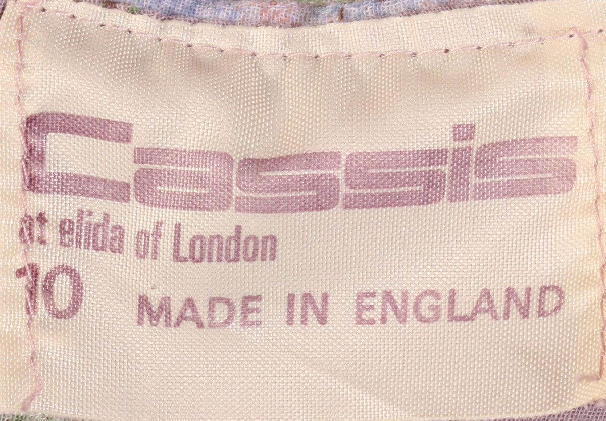 Cassis purple floral dress size 10  label