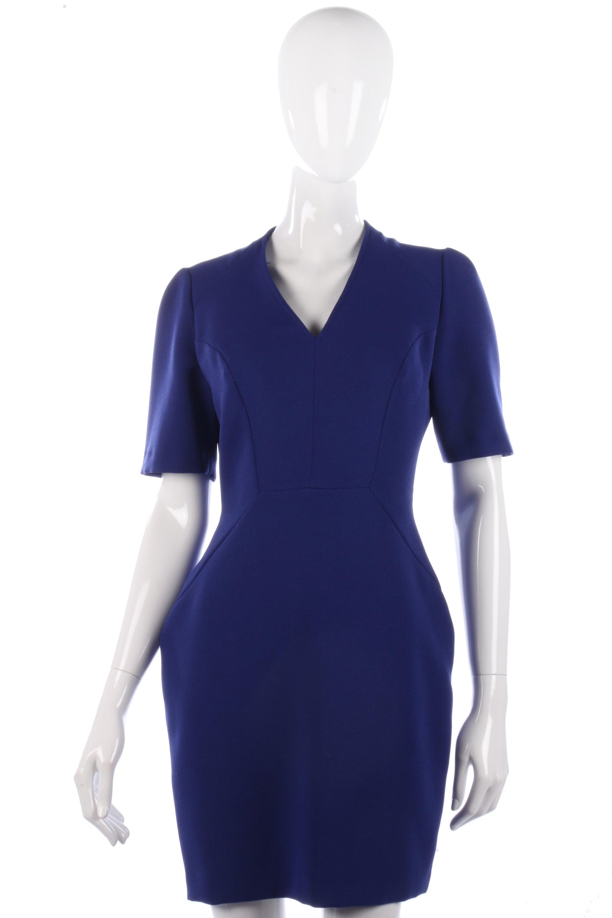 Reiss blue bodycon dress size 10 - Ava & Iva