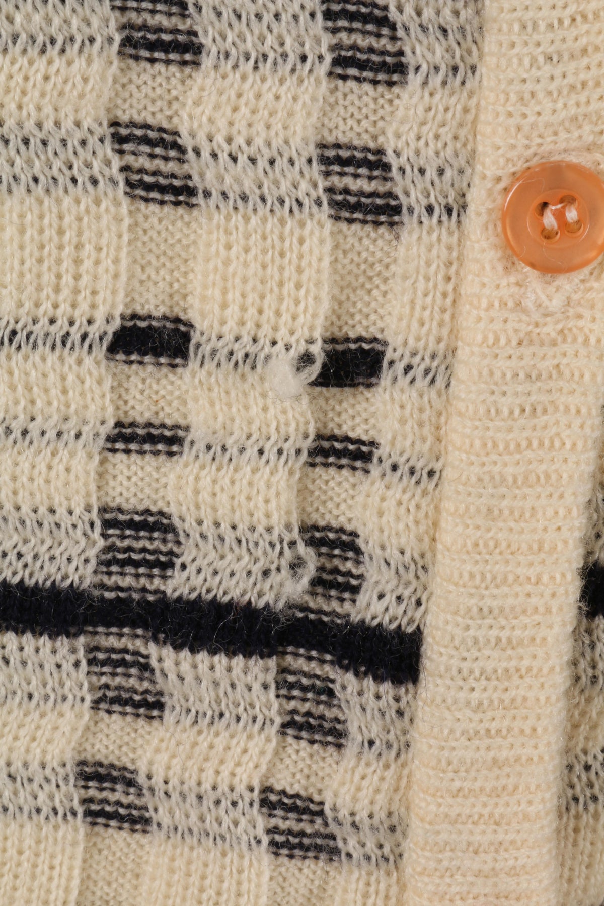 Jaeger vintage cream and black cardigan size 12 - Ava & Iva