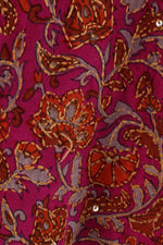 Vintage Silk Pink Summer Top size M - Ava & Iva