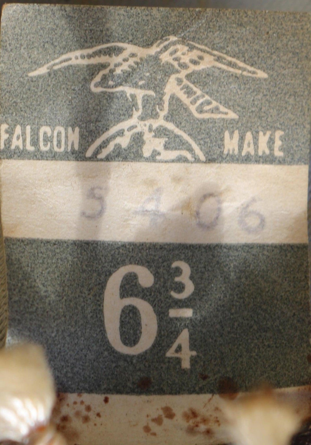 Vintage Falcon Make Trilby Dark Blue/Grey Size 6 3/4 - Ava & Iva