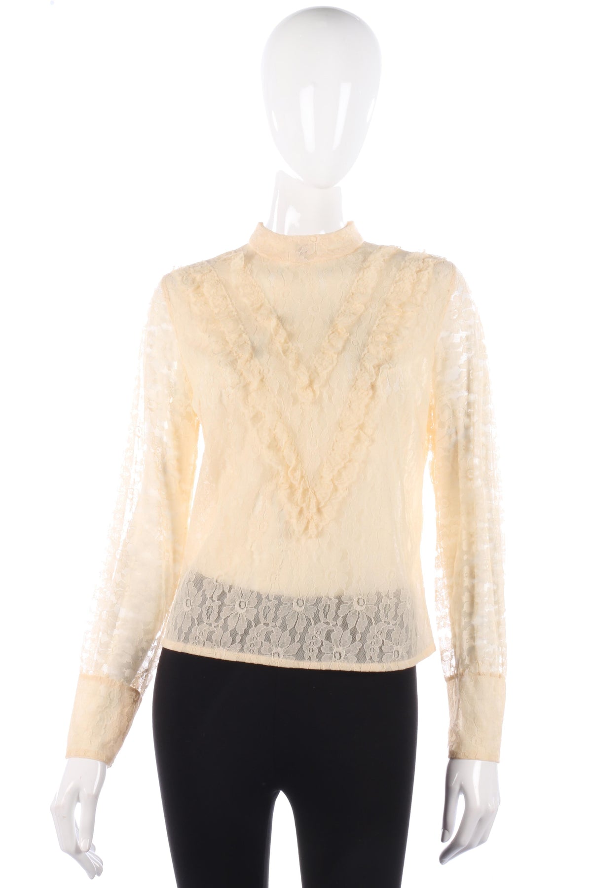 Lace vintage blouse size S/M - Ava & Iva