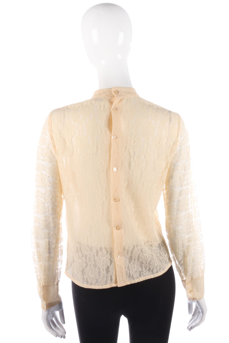 Lace vintage blouse size S/M - Ava & Iva