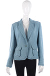 Lovely blue wool jacket size M/L - Ava & Iva