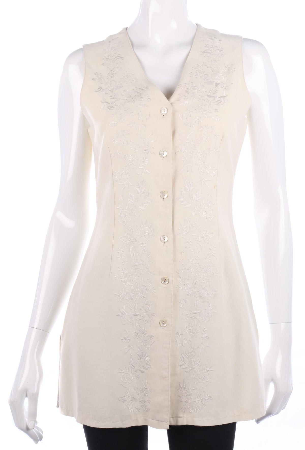 Lovely embroidered waistcoat size 10 - Ava & Iva