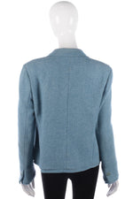 Lovely blue wool jacket size M/L - Ava & Iva
