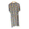 Nazy Cook Cotton Multi-Coloured Floral Short Sleeved Dress UK Size 16 - Ava & Iva