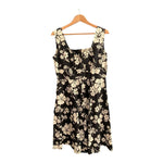 Sidgreene Cotton Black And White Floral Sleeveless Dress UK Size 12 - Ava & Iva