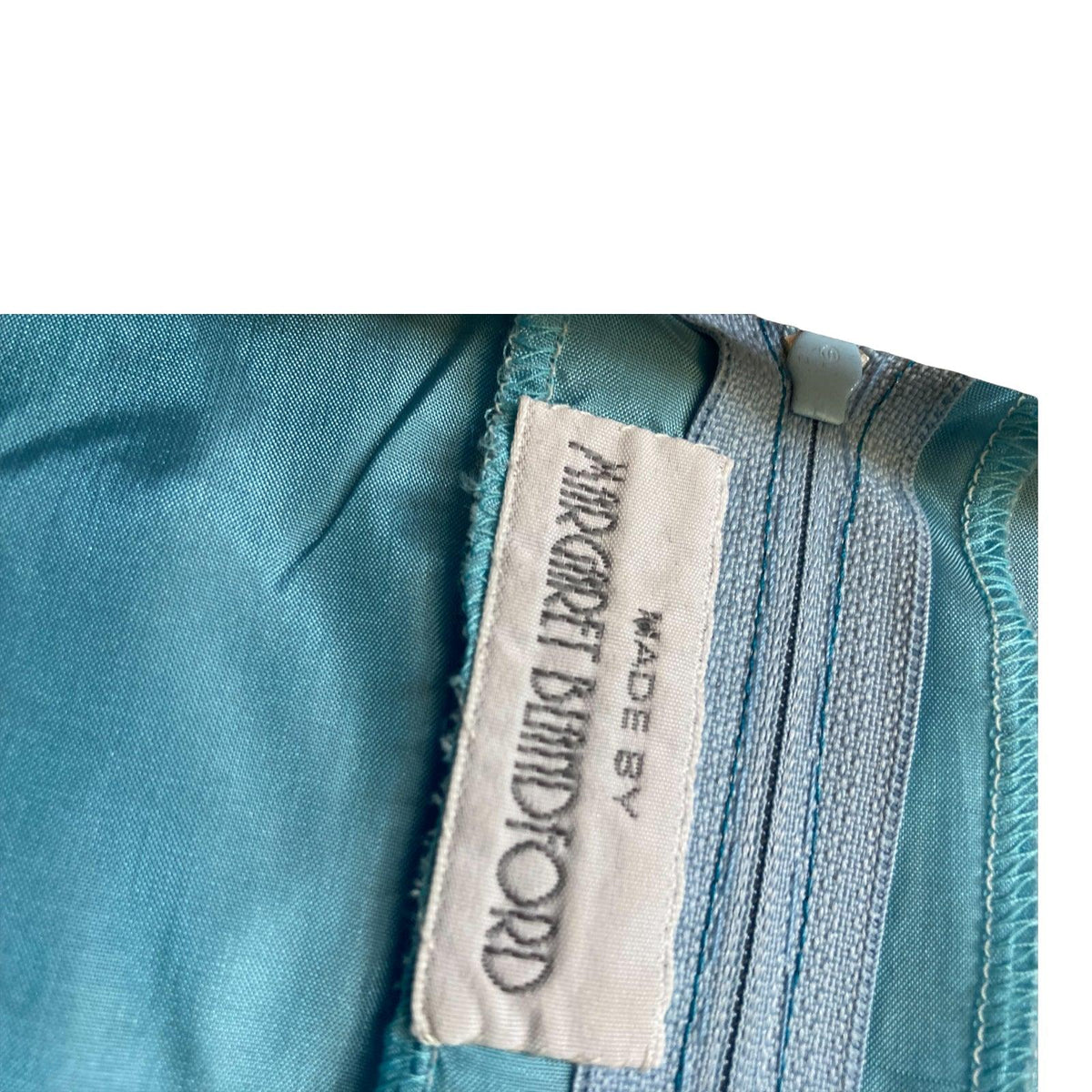 Margaret Blandford Pink and Blue Sleeveless Dress UK Size 8. - Ava & Iva