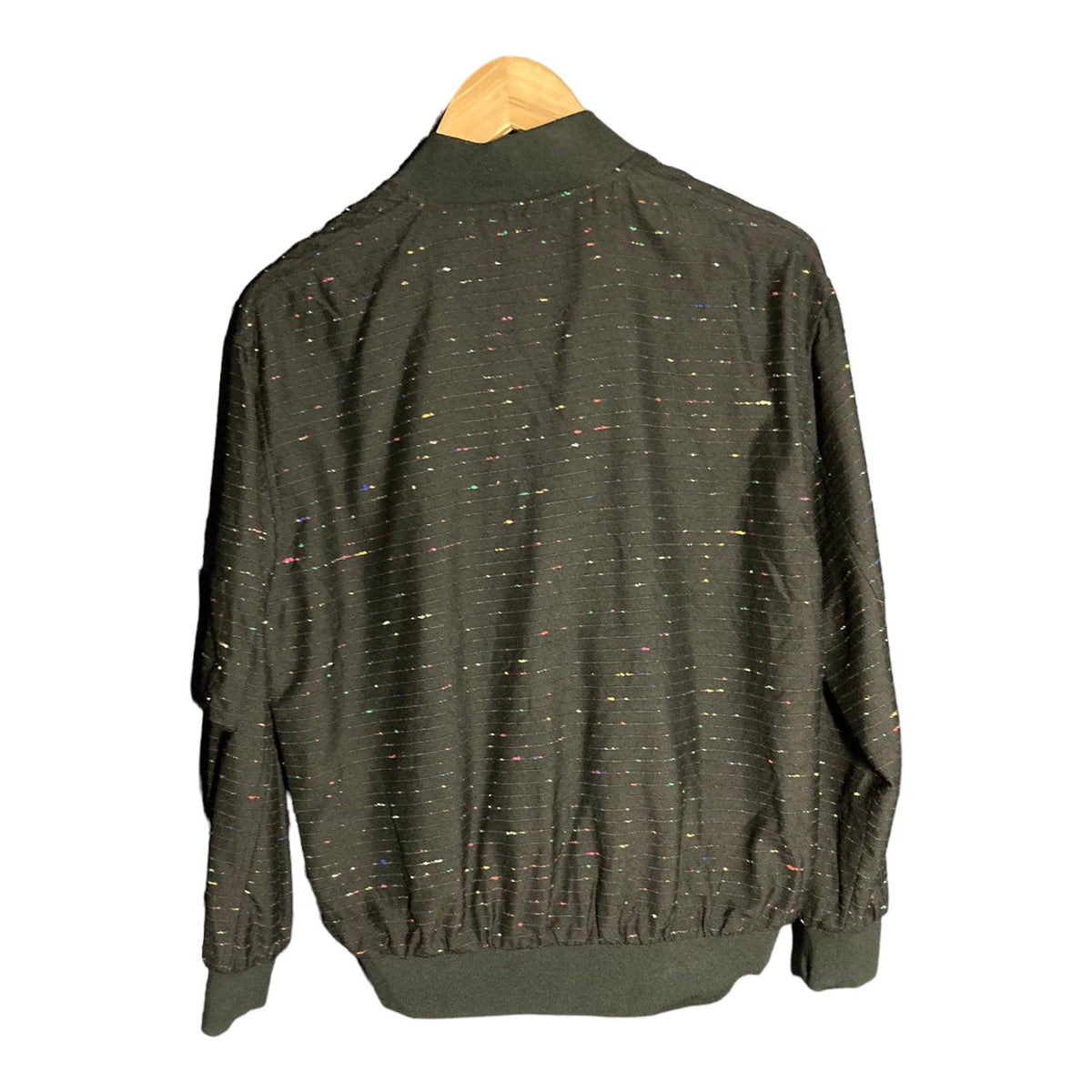 Paul Smith Black Multi Flecked Long Sleeved Jacket UK Size 16 - Ava & Iva