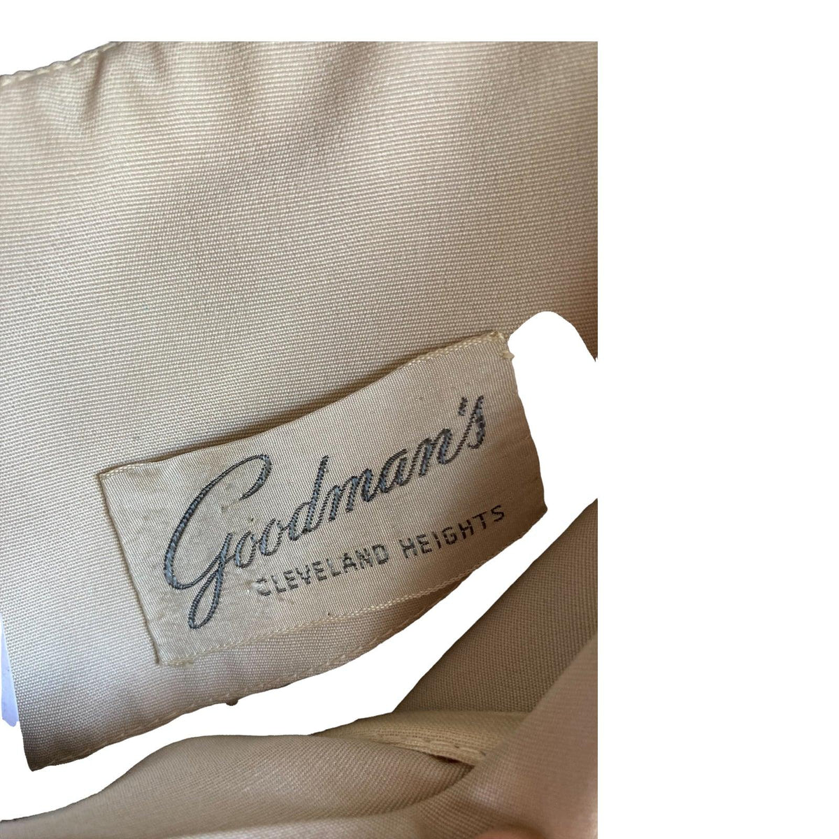 Goodman's Cream Sleeveless Dress UK Size 6 - Ava & Iva