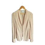 Armani Light Pink Long Sleeved Jacket UK Size 10 - Ava & Iva
