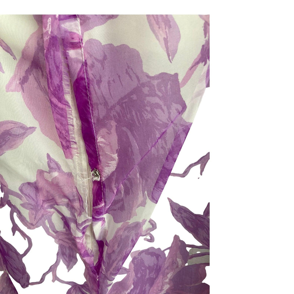 Ricci Michaels Lilac And Cream Sleeveless Dress UK Size 6 - Ava & Iva