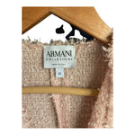 Armani Light Pink Long Sleeved Jacket UK Size 10 - Ava & Iva