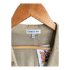 Cerruti Silk Beige Embroidered Long Sleeved Jacket UK Size 10/12 - Ava & Iva