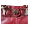 Genne Aigner Handmade Leather Burgundy Handbag - Ava & Iva