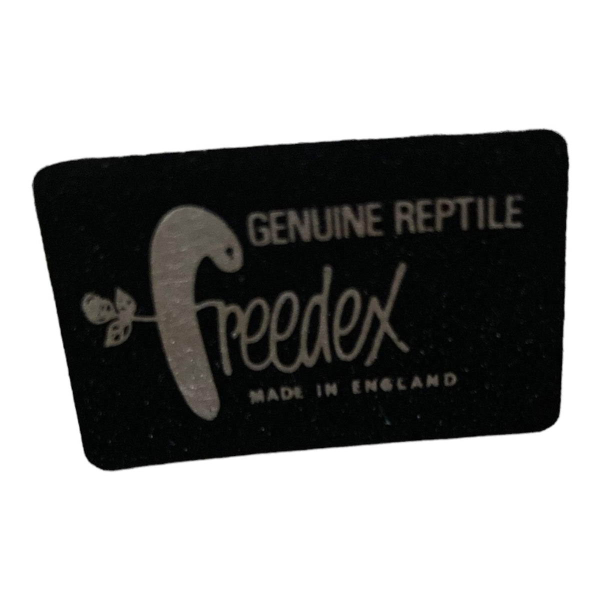 Vintage Genuine Lizard Brown Fixed Handle Handbag - Ava & Iva