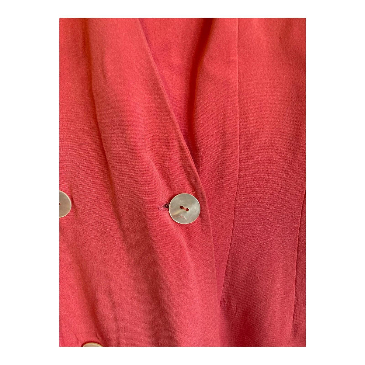 Christian Dior Salmon Pink Long Sleeved Jacket UK Size 10 - Ava & Iva