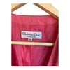 Christian Dior Salmon Pink Long Sleeved Jacket UK Size 10 - Ava & Iva