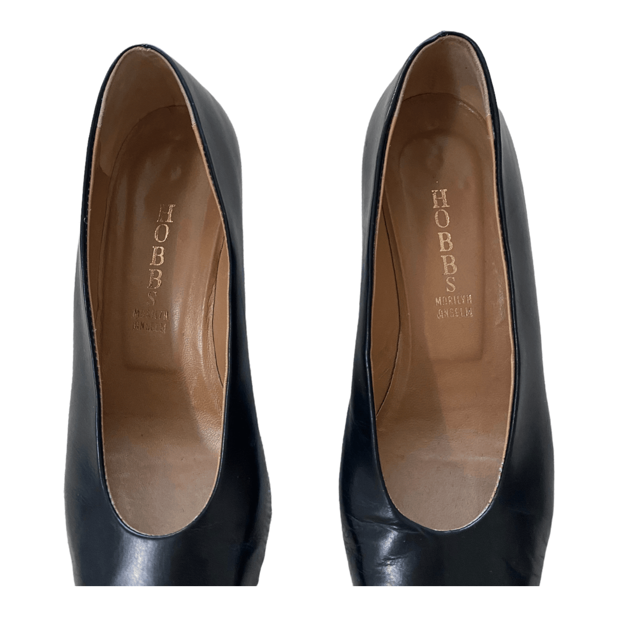 Hobbs Leather Court Shoes Black UK 3.5 EU 36.5 - Ava & Iva