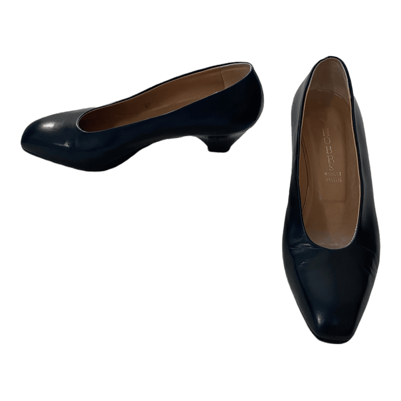 Hobbs Leather Court Shoes Black UK 3.5 EU 36.5 - Ava & Iva