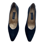 Russell and Bromley Suede Court Shoes Black UK 7.5 EU 40.5 - Ava & Iva