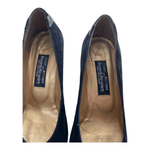 Russell and Bromley Suede Court Shoes Black UK 7.5 EU 40.5 - Ava & Iva