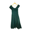 Monsoon Twilight Velvet Dark Green Sleeveless Dress UK Size 16 - Ava & Iva