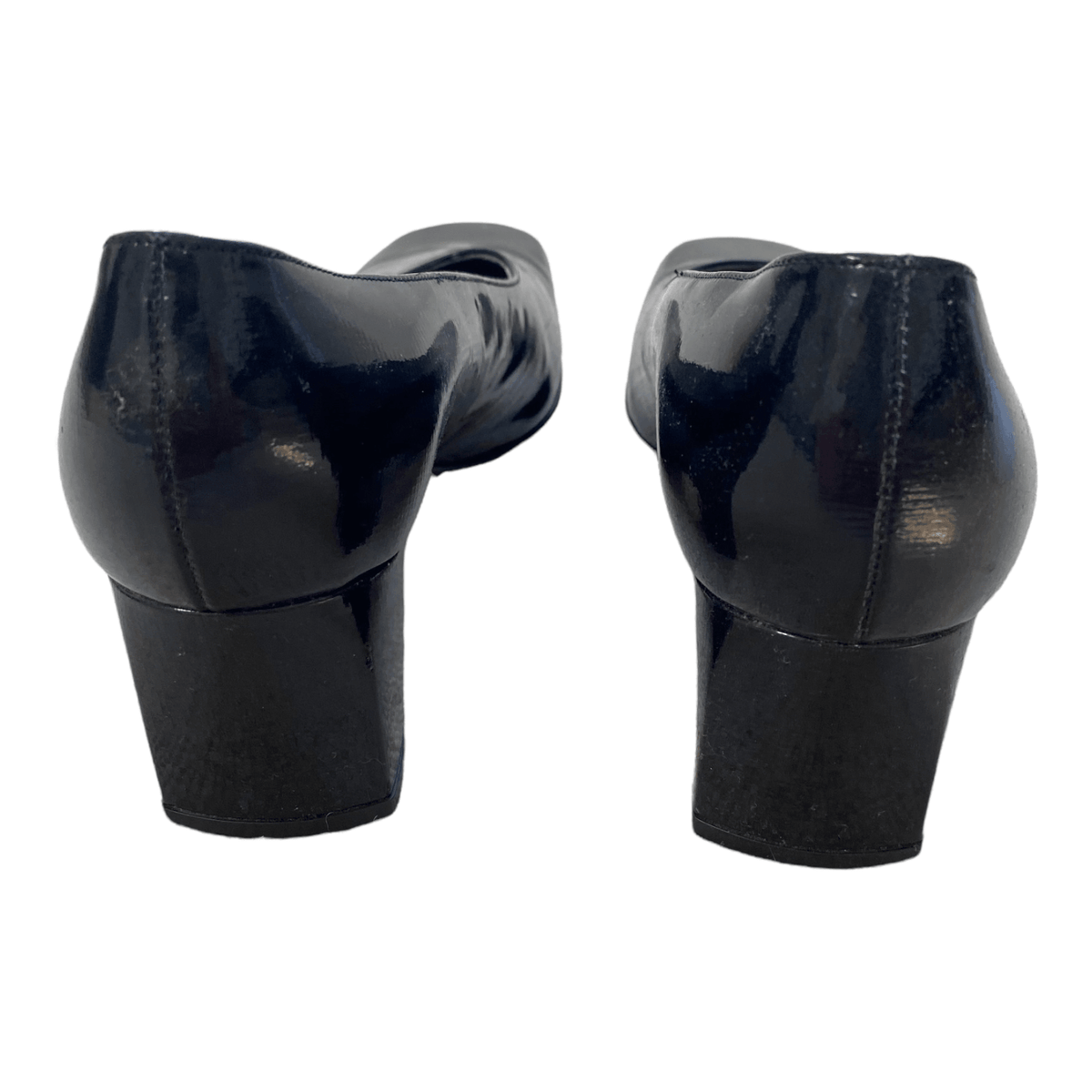 Bally Leather Square-toed Shoes Black UK 4.5 EU 37.5 - Ava & Iva