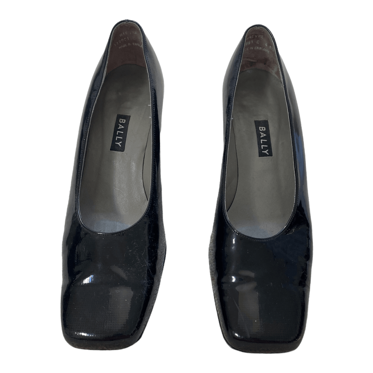 Bally Leather Square-toed Shoes Black UK 4.5 EU 37.5 - Ava & Iva