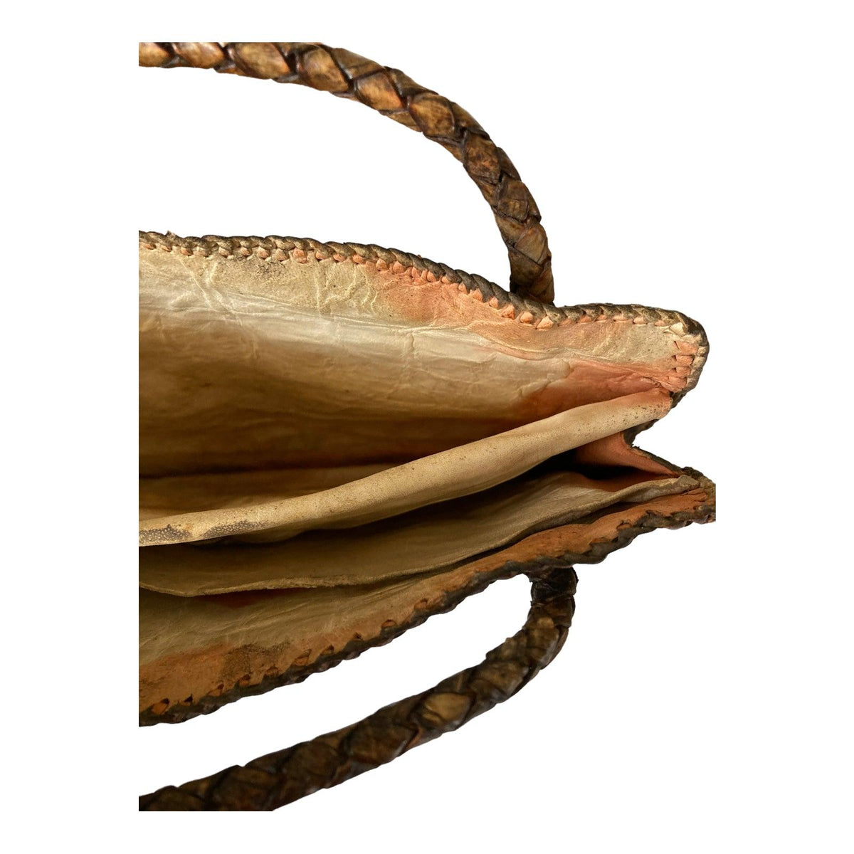 Vintage Genuine Crocodile Fixed Handle Handbag - Ava & Iva