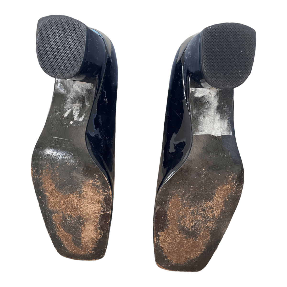 Bally Leather Square-toed Shoes Black UK 4.5 EU 37.5 - Ava & Iva